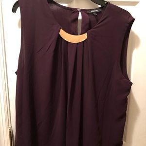 Maroon ladies top
